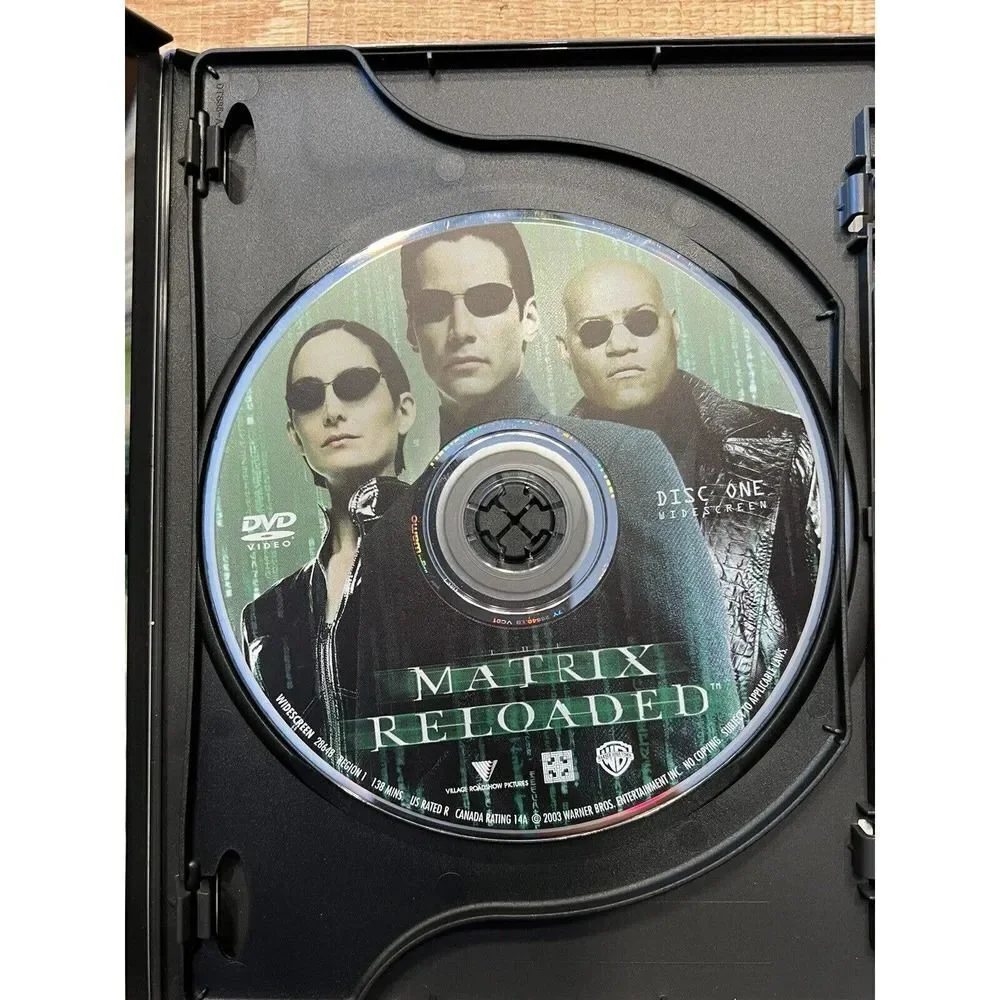 The Matrix Reloaded (DVD, 2003) - Picture 8 of 9
